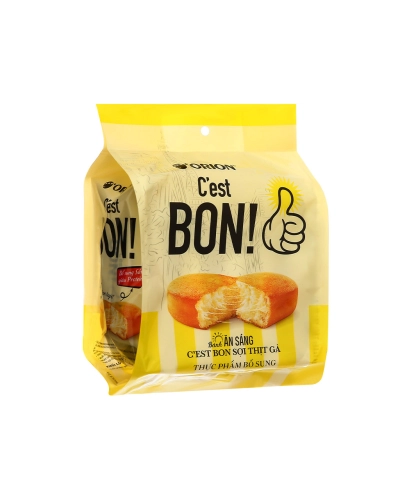 Bánh ORion C’est Bon! bánh ăn sáng sợi G’est Bon sợi thịt gà(túi x 85g)