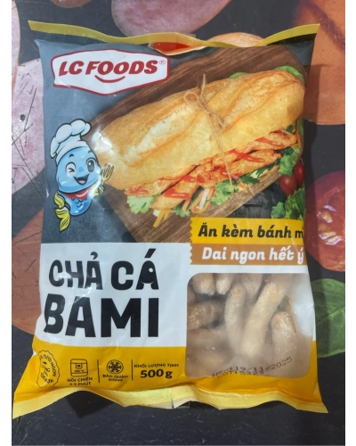Chả cá BAMI (gói 500g)