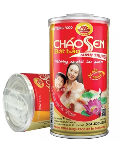 Cháo sen bát bảo Minh Trung (hộp x 365g)