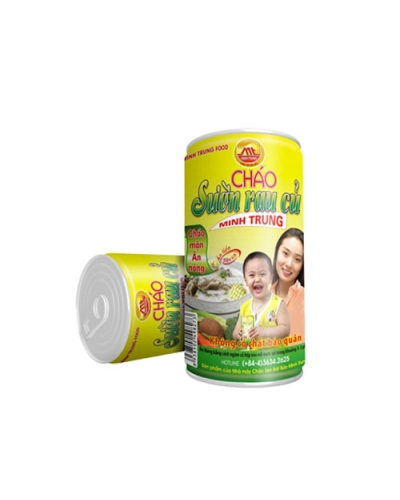 Cháo Minh Trung sườn rau 365g