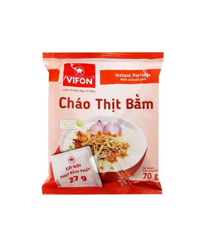 Cháo thịt bằm Vifon (gói 70g)