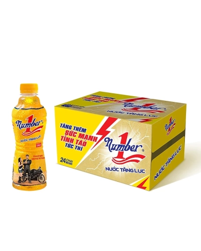 Nước tăng lực Number 1 (thùng 24 chai x 330mml)