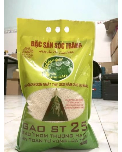 Gạo ST25 đặc sản Sóc Trăng (túi 5kg)