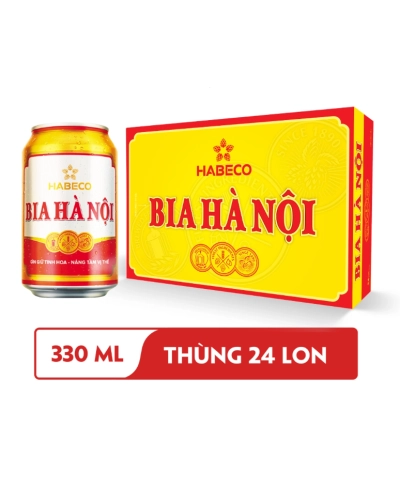 Bia Hà Nội ( thùng 24lon x 330ml )