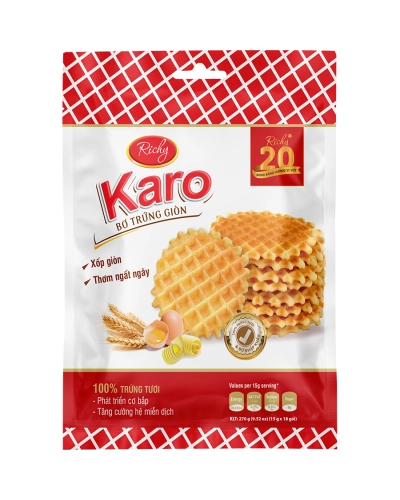 Bánh Karo bơ trứng giòn ( gói x 270g )