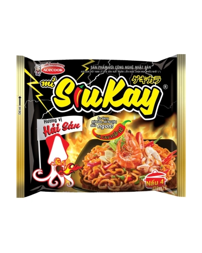 Mì SiuKay vị hải sản (gói 128g)