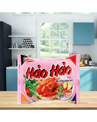 Mì Hảo Hảo tôm chua cay Acecook (gói 75g)