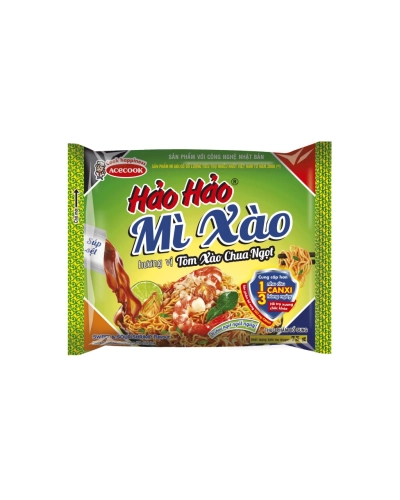 Mì Hảo Hảo xào tôm chua ngọt (gói 75g)