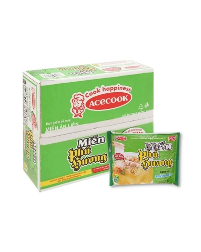 Miến Phú Hương vị sườn heo (thùng 24 gói x 58g)