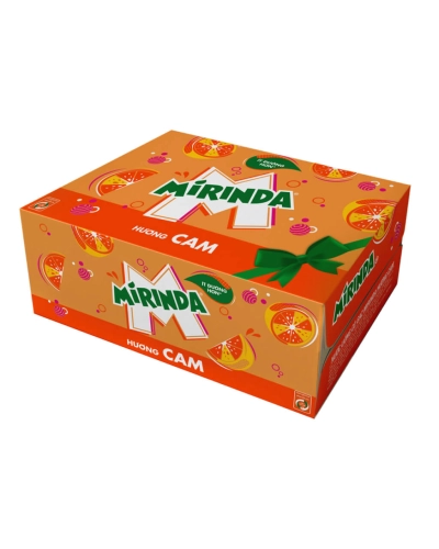 Nước ngọt Mirinda vị cam ( thùng 24 lon x 320ml )