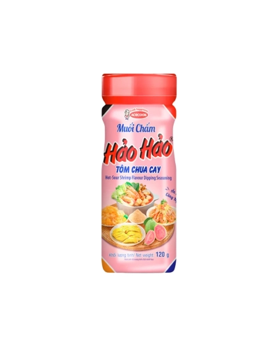  Muối chấm Hảo Hảo tôm chua cay (lọ 120g)