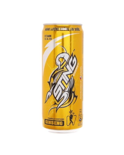 Nước tăng lực Sting nhân sâm (lon 320ml)