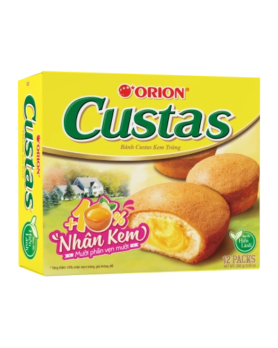 Bánh Orion Custard (hộp x 12 cái )