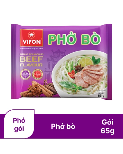 Phở bò Vifon (gói 65g)