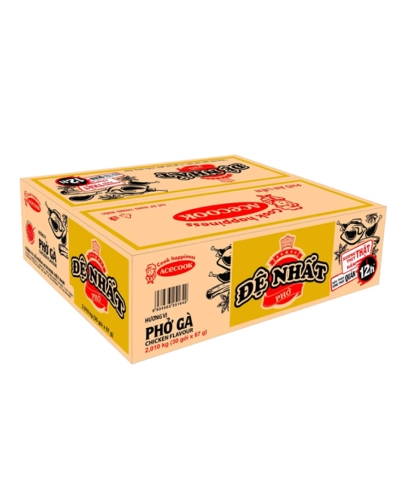 Phở bò Đệ Nhất (thùng 30 gói x 65g)