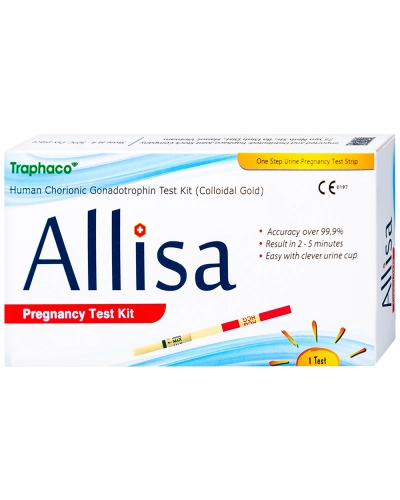 Que thử thai Aliisa (test kit) (hộp)