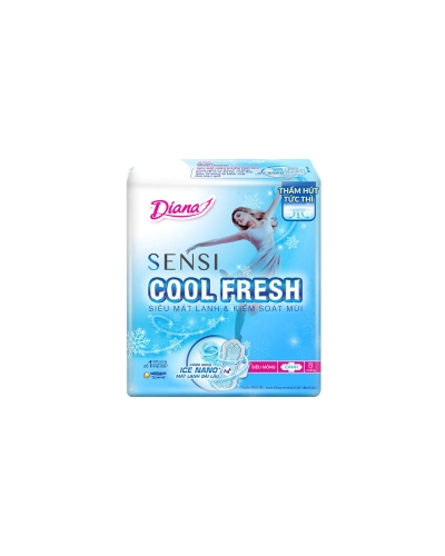 BVS Dianna hàng ngày Cool Fresh cánh (GÓI 8 miếng)