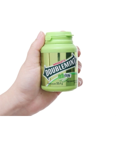 Kẹo Gum Doublemint Hương Bạc Hà Hũ 40 Viên