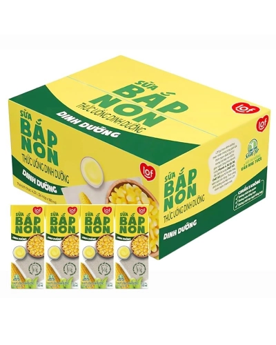 Sữa bắp non Lif (thùng 24 hộp x 180ml)