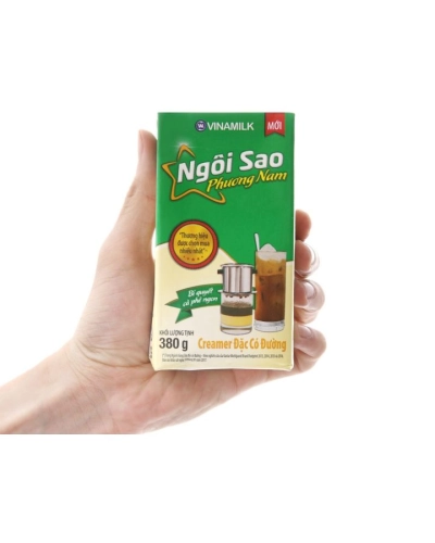 Sữa đặc ngôi sao Phương nNam hộp giấy 380g