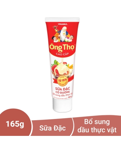 Sữa đặc Ông Thọ tuýp (tuýp 165g)