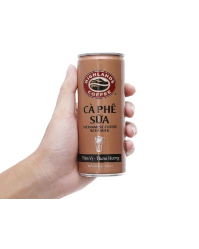 Cafe sữa Highlands Coffee (lon x 235ml)
