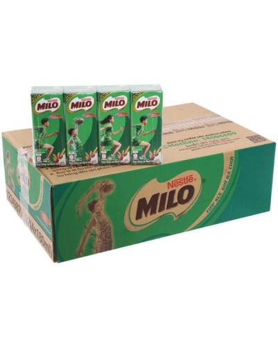 Sữa Nestle Milo lúa mạch (thùng 48 hộp x 180ml)
