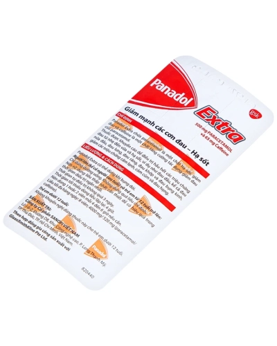 Thuốc giảm đau Panadol Extra (vỉ 12 viên)