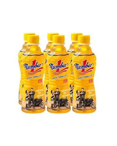  Nước tăng lực Number 1 (lốc 6 chai x 330mml)