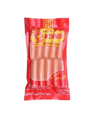 Xúc xích Winner ( Gói x 10 cái x 500g )