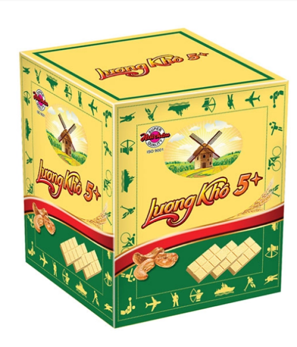 Lương khô 5 sao Hải Châu (cái x 70g)