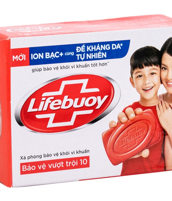 Bánh xà phòng lifebuoy chanh (1 hộp 3 bánh ) (Hộp)