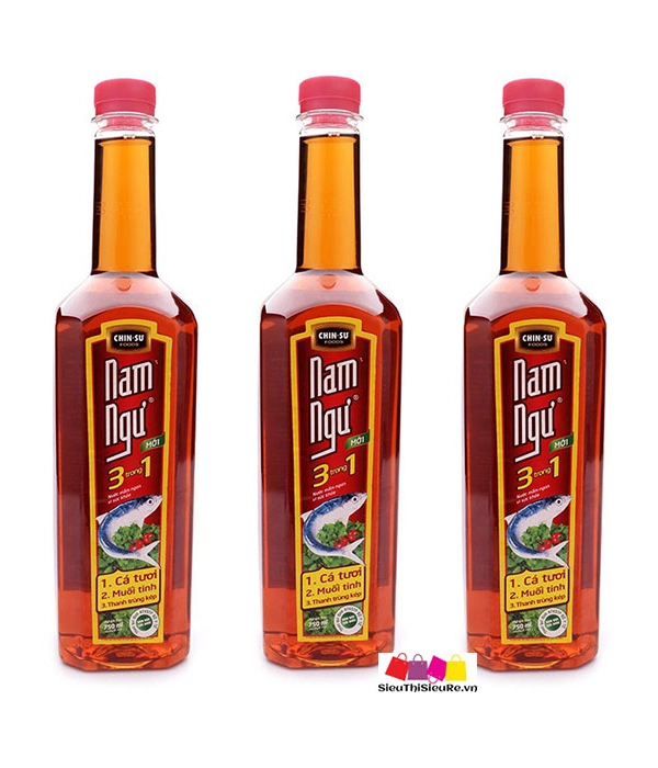 Nước mắm Nam Ngư Chin-Su (thùng 18 chai x 750ml)