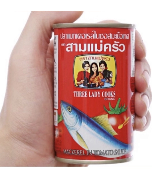 Cá mòi xốt cà đậm đà 3 Cô Gái (lon 155g)