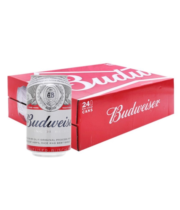 Bia Budweiser (thùng 24 lon x 330ml)