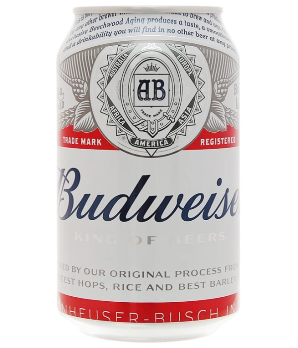 Bia Budweiser (lon 330ml)