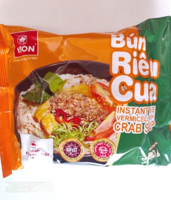 Bún riêu cua Vifon (gói 80g)