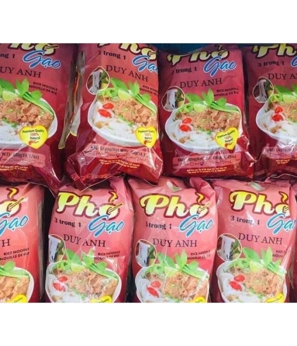 Phở gạo Duy Anh 3 trong 1 (thùng 30 gói x 400g)