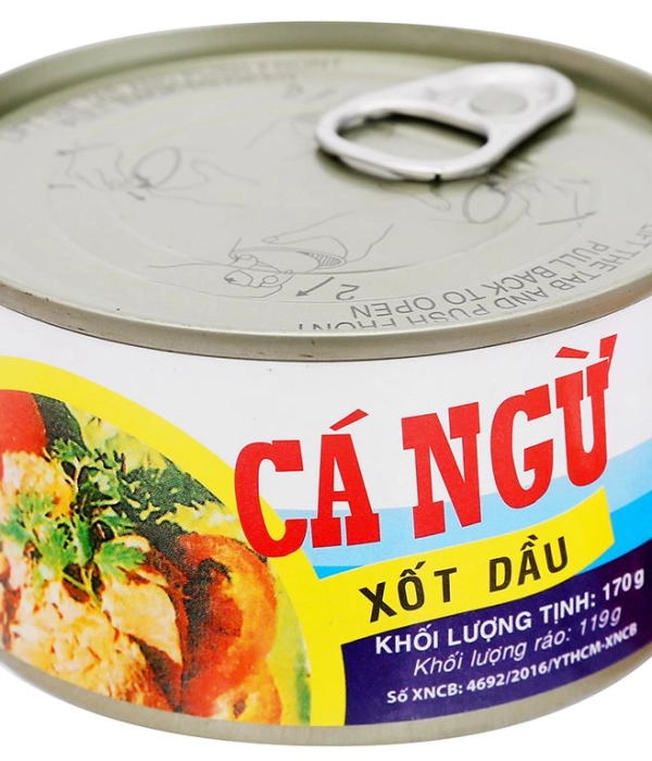 Cá Ngừ xốt dầu Vissan (hộp 170g)
