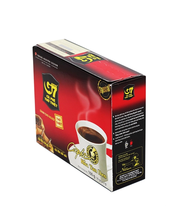 Cà phê hòa tan đen G7 (hộp 100g x 50 gói )