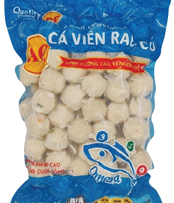 Cá viên chiên rau củ CP ( gói 500g )