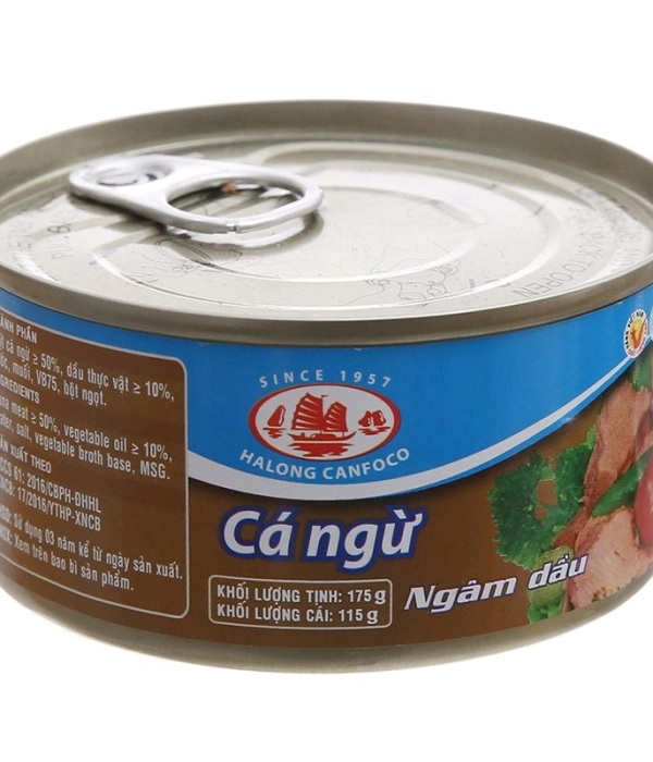 Cá ngừ ngâm dầu Hạ Long 175g (HỘP)