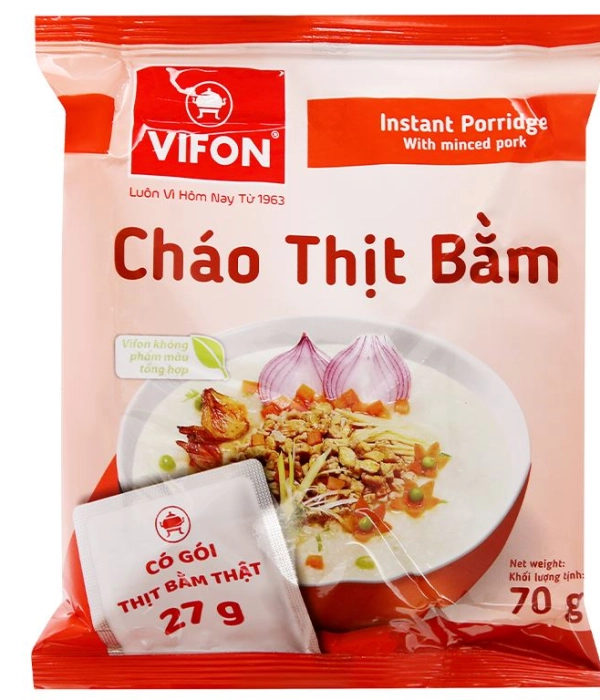 Cháo thịt bằm Vifon (gói 70g)