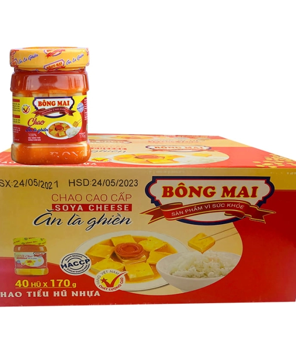 Chao bông mai (hũ x170g)