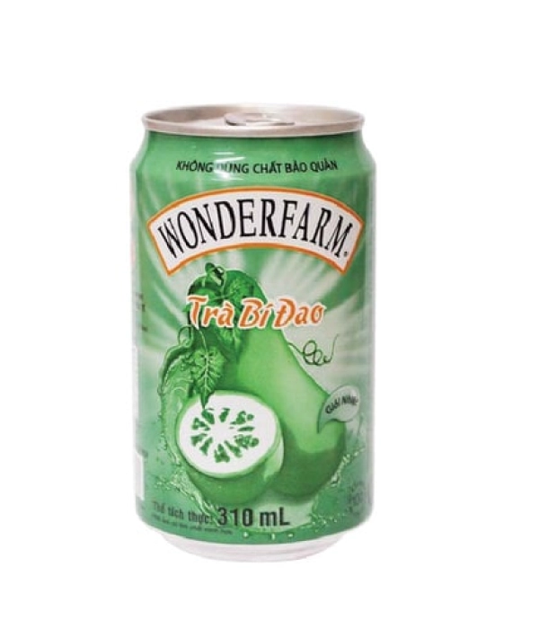 Trà bí đao Wonderfarm (lon x 310ml)