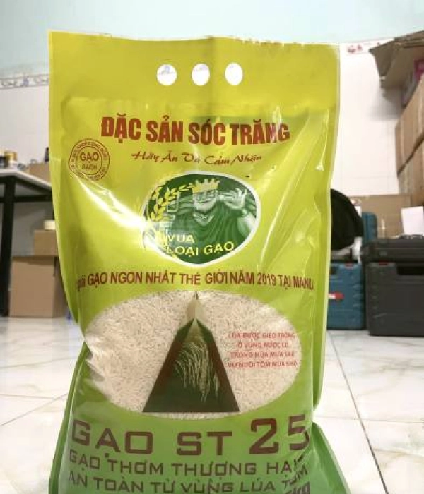 Gạo ST25 đặc sản Sóc Trăng (túi 5kg)
