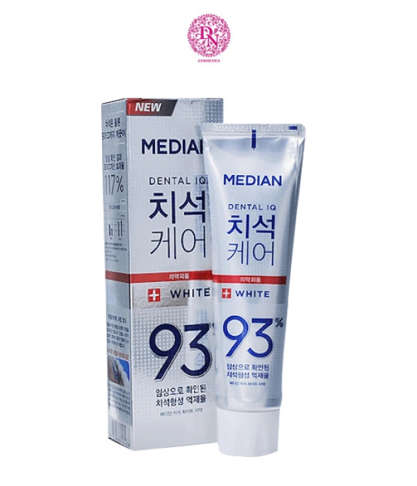  Kem đánh răng Hàn Quốc trắng răng MEDIAN DENTAL IQ 93% ( tuýp x 120g )