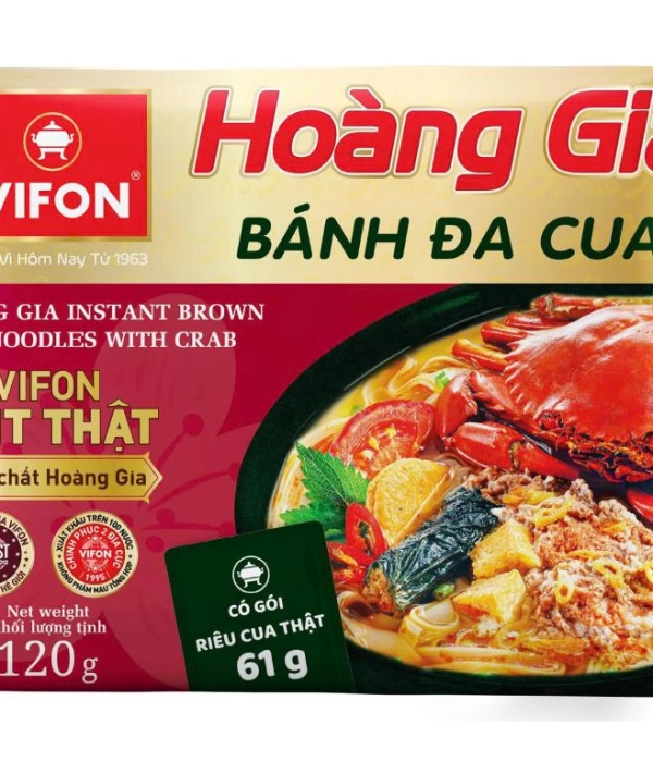 Bánh đa cua Hoàng Gia Vifon (gói x 120g)