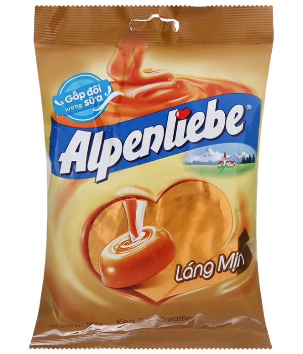 Kẹo Alpenliebe Sữa caramen (gói x 115g)