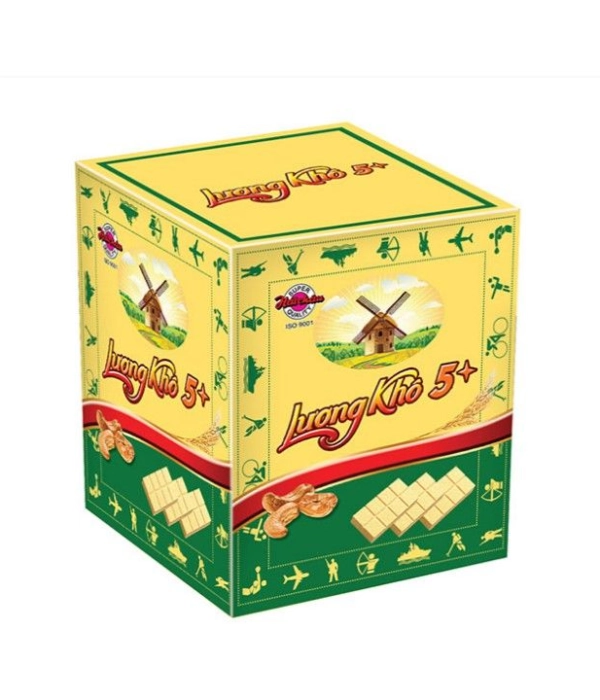 Lương khô 5 sao Hải Châu (hộp 10 cái x 70g)